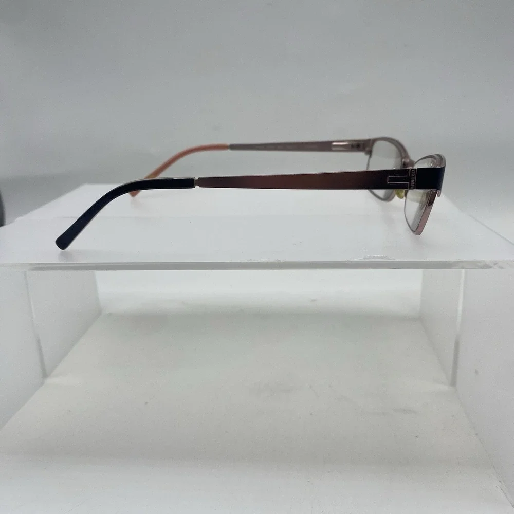 Ted Baker Eyeglasses Women FRAME ONLY Alosiu B222 52-16-135 Black Pink 557